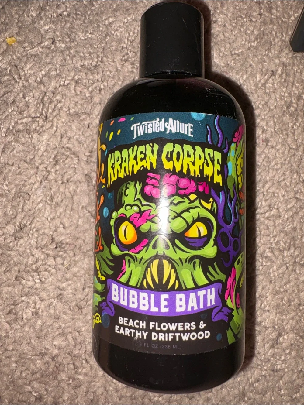 Twisted Allure Krakken Corpse Bubble Bath — Green